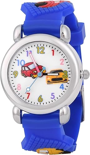 Kids Watch, 3D Cartoon Toddler Watches, Analog Quartz Watches for Girls Boys with Comfortable Silicone Band Best Toys Gifts