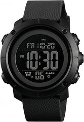 Digital Watch Sports Waterproof Military Back Light Small Watch for Men Black